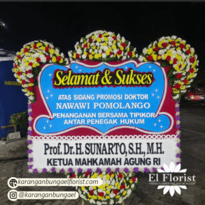 Karangan Ucapan Selamat 018